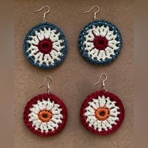 Crochet earrings
